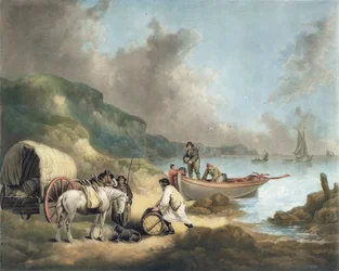 Schmuggler, graviert von James Ward